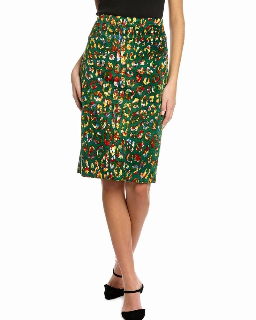 Hot * Hot Sale Samantha Sung Chloe Wool & Silk-Blend Pencil Skirt Women Skirts