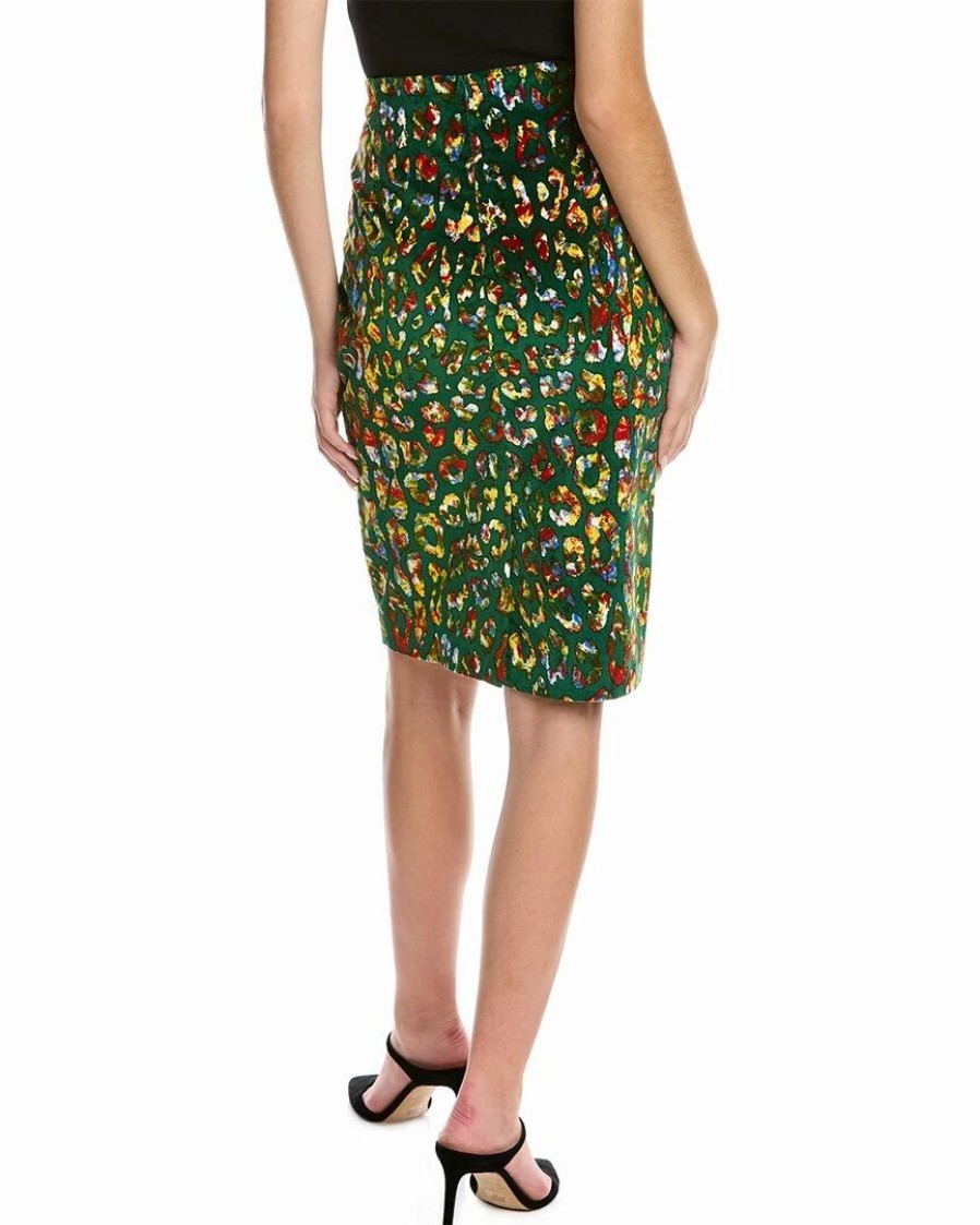 Hot * Hot Sale Samantha Sung Chloe Wool & Silk-Blend Pencil Skirt Women Skirts