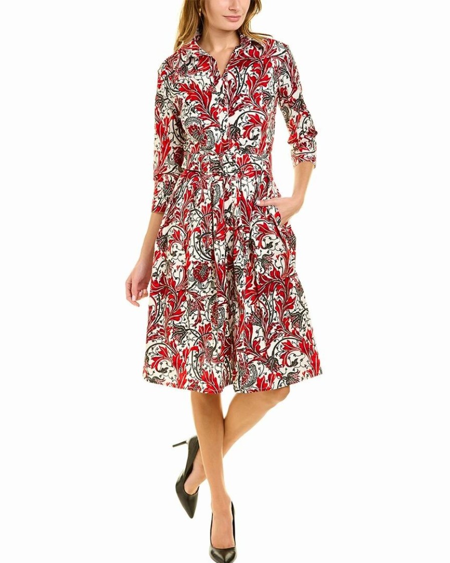 Clearance * Best Pirce Samantha Sung Audrey 1 Shirtdress Women Dresses