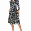 Clearance * Best Sale Samantha Sung Patricia Wool & Silk-Blend Shirtdress Women Dresses