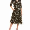 New * Best Sale Samantha Sung Patricia Wool Shirtdress Women Dresses