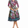 Wholesale * Flash Sale Samantha Sung Patricia Wool & Silk-Blend Shirtdress Women Dresses