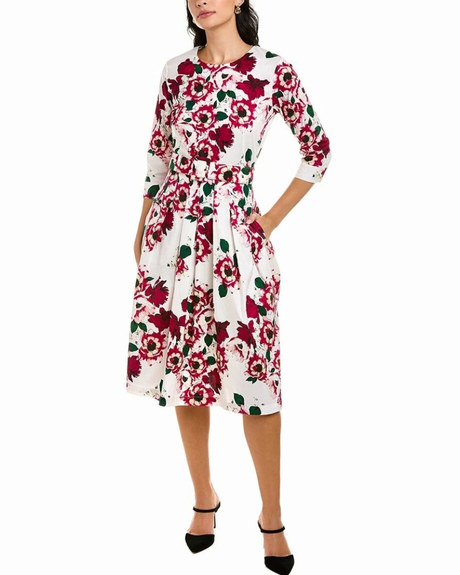 Online * Flash Sale Samantha Sung Florance Midi Dress Women Dresses