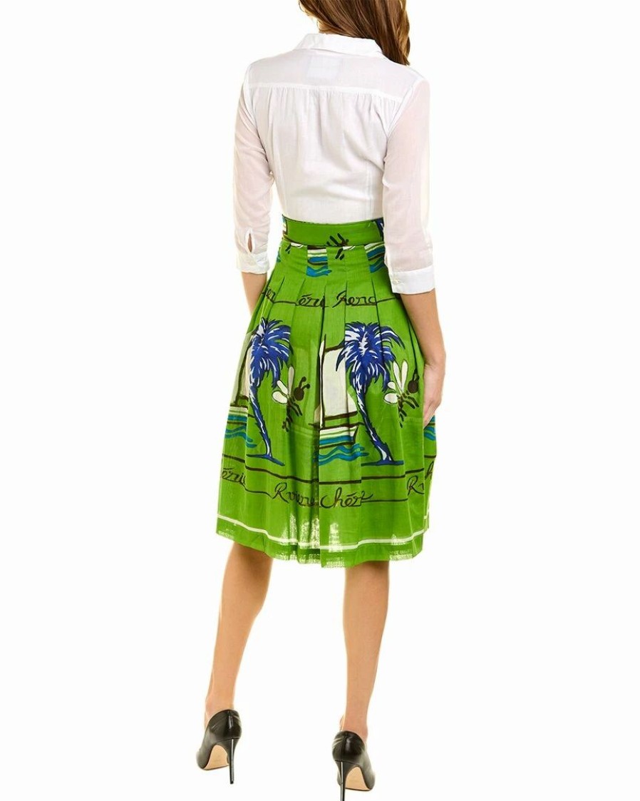 Wholesale * Buy Samantha Sung Audrey Contrast Midi Shirtdress Women Dresses