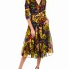 Clearance * Deals Samantha Sung Aster Midi Dress Women Dresses