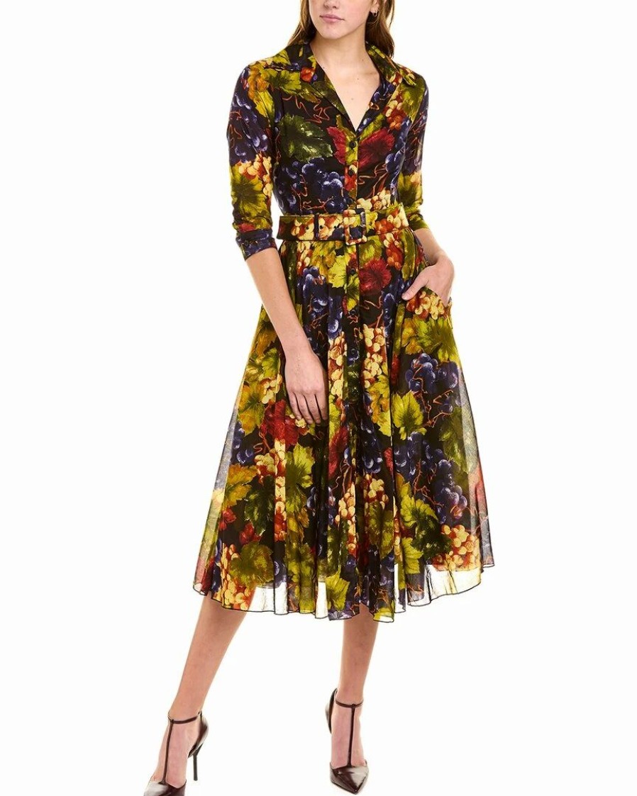 Clearance * Deals Samantha Sung Aster Midi Dress Women Dresses