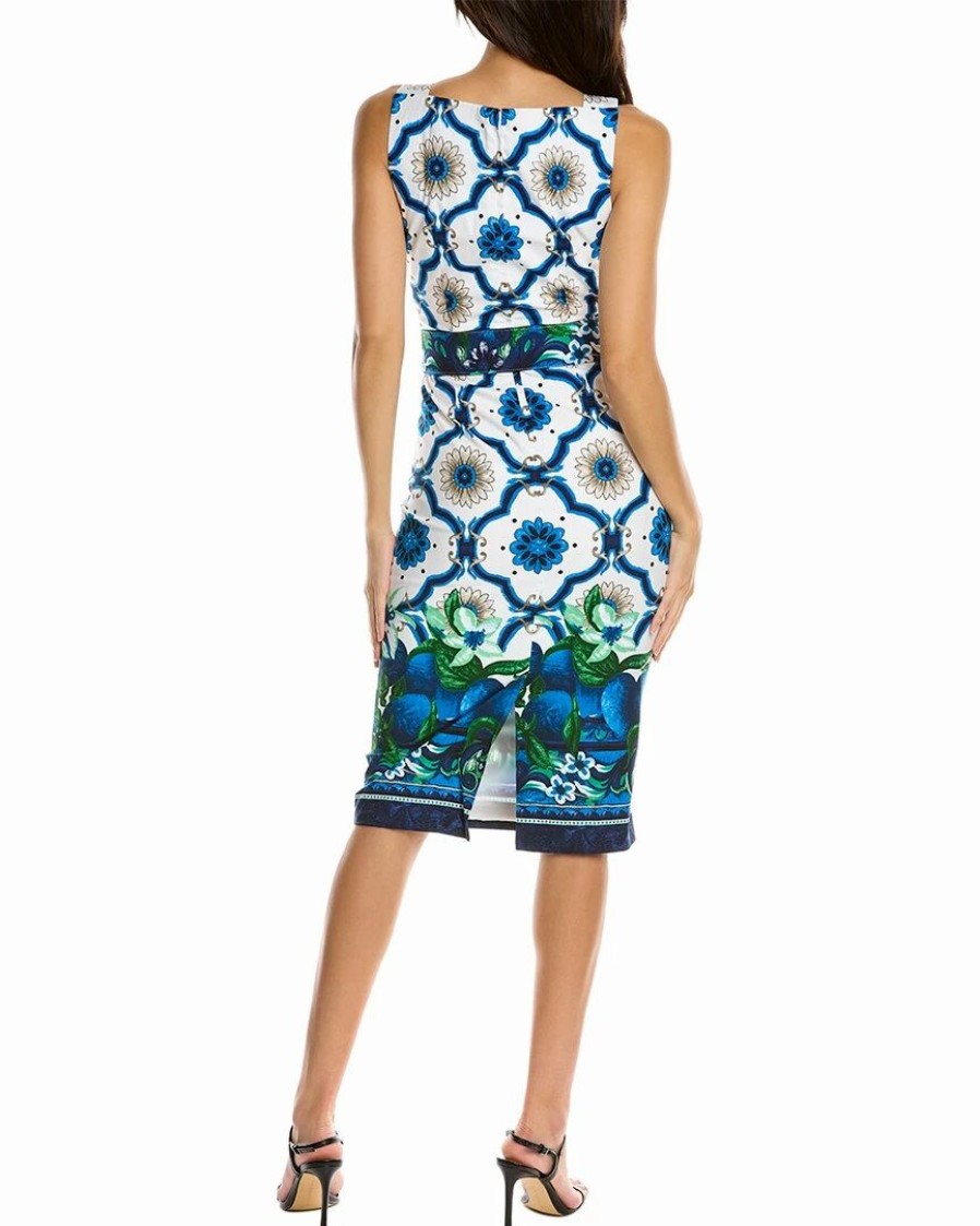 Best * Budget Samantha Sung Celine Sheath Dress Women Dresses