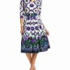 Best * Wholesale Samantha Sung Patricia Wool & Silk-Blend Shirtdress Women Dresses