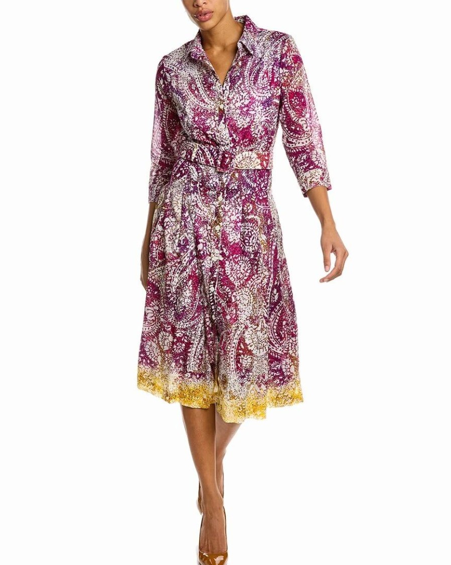 New * Best Deal Samantha Sung Audrey 3 Shirtdress Women Dresses