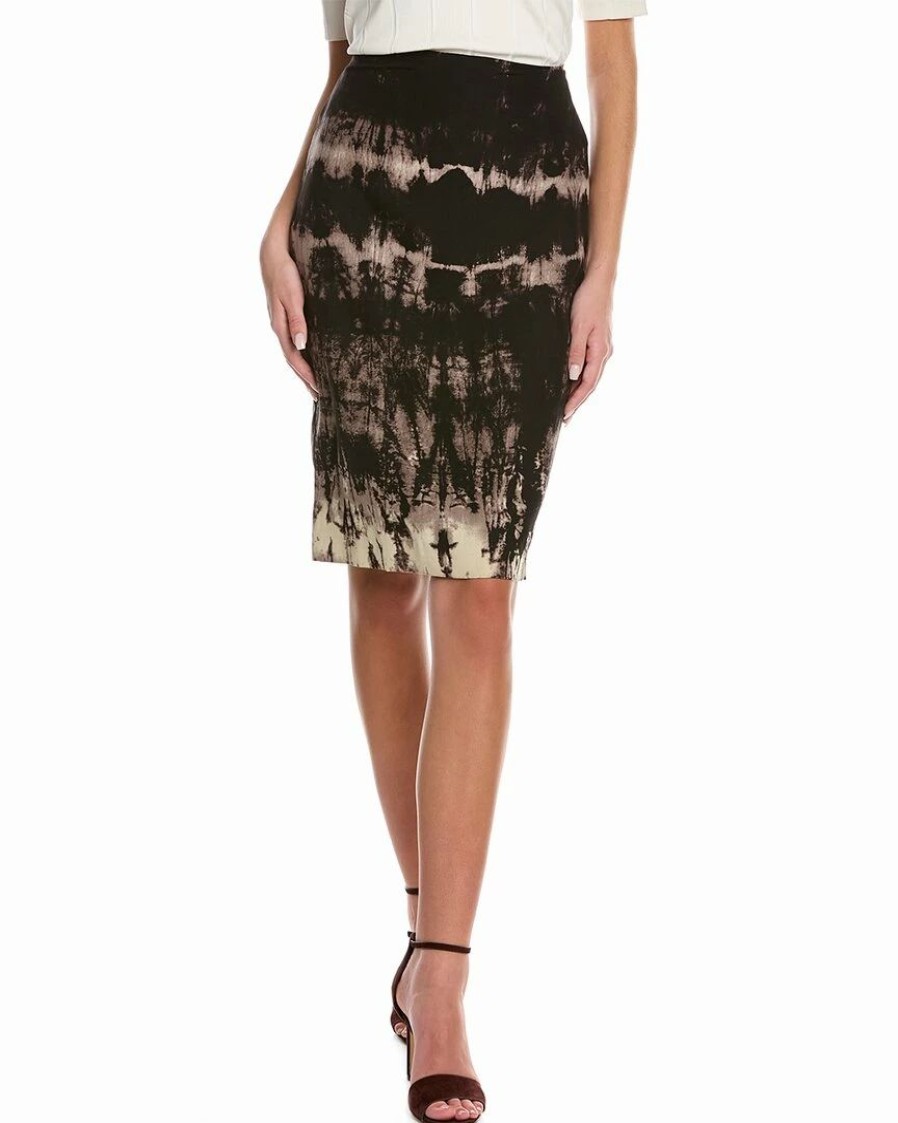 Online * Best Sale Samantha Sung Chloe Silk Pencil Skirt Women Skirts