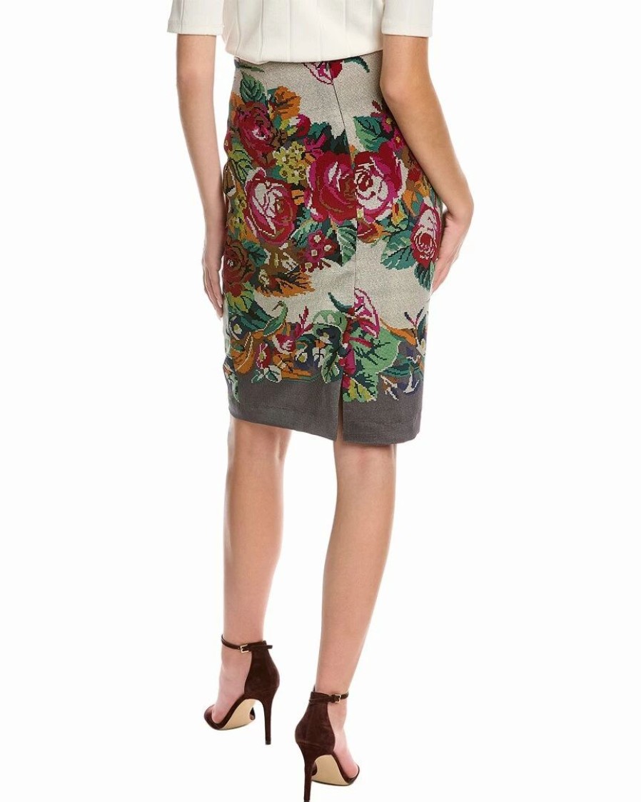 Hot * Buy Samantha Sung Chloe Silk Pencil Skirt Women Skirts