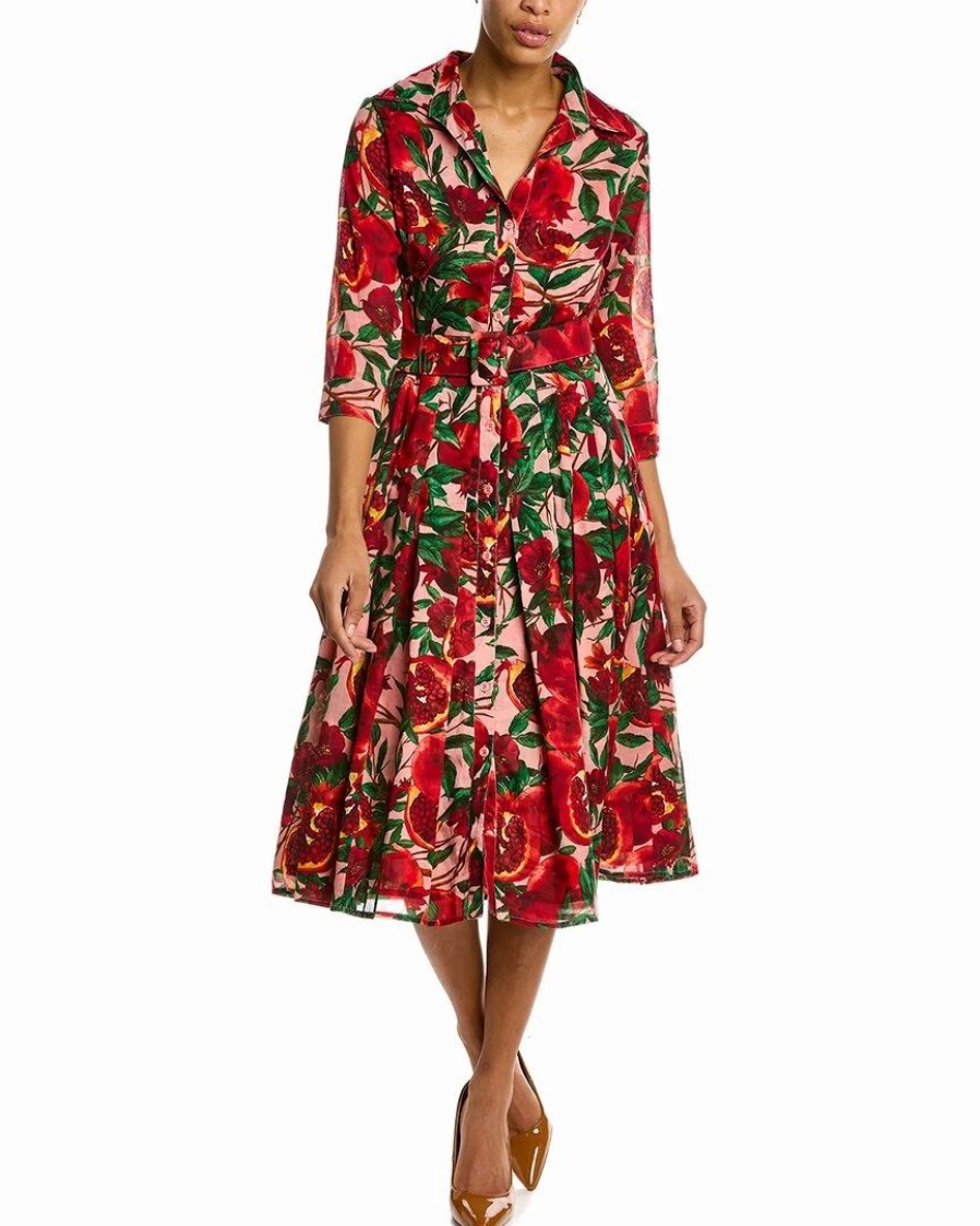 New * New Samantha Sung Patricia Shirtdress Women Dresses