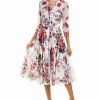 New * Promo Samantha Sung Audrey 3 Shirtdress Women Dresses