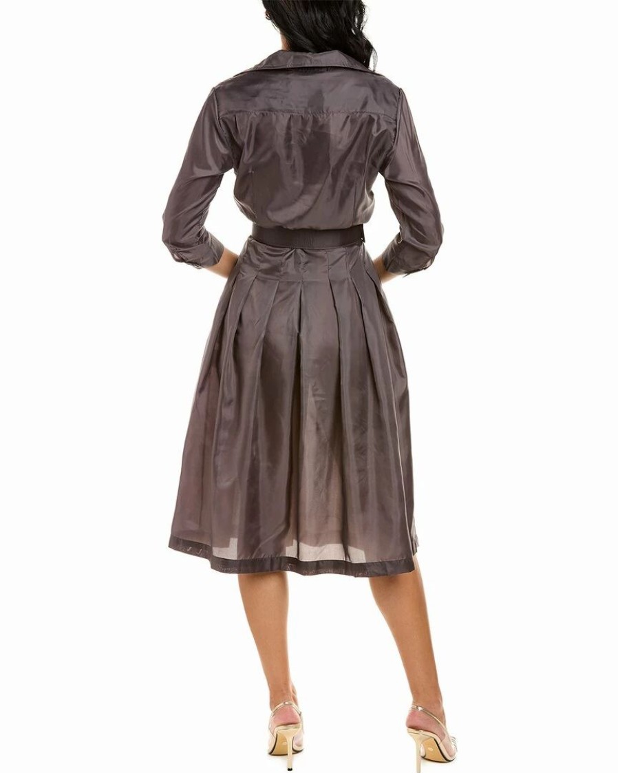 Wholesale * Flash Sale Samantha Sung Audrey Silk Shirtdress Women Dresses