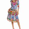 Wholesale * Cheap Samantha Sung Patricia Wool & Silk-Blend Shirtdress Women Dresses