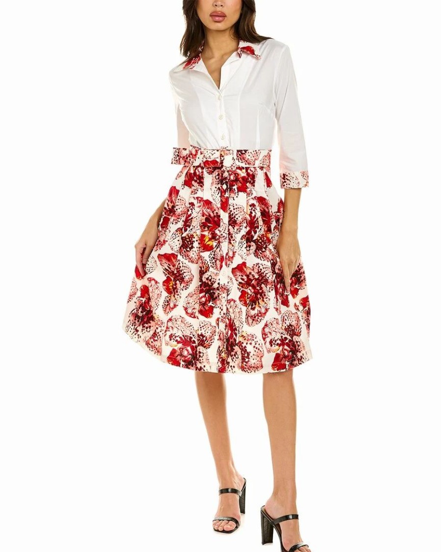 Hot * Buy Samantha Sung Avery Shirtdress Women Dresses