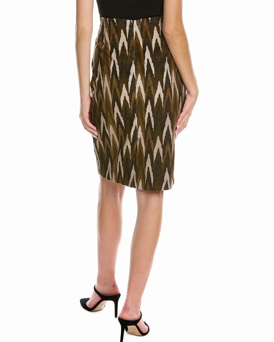 Hot * Deals Samantha Sung Chloe Wool & Silk-Blend Pencil Skirt Women Skirts