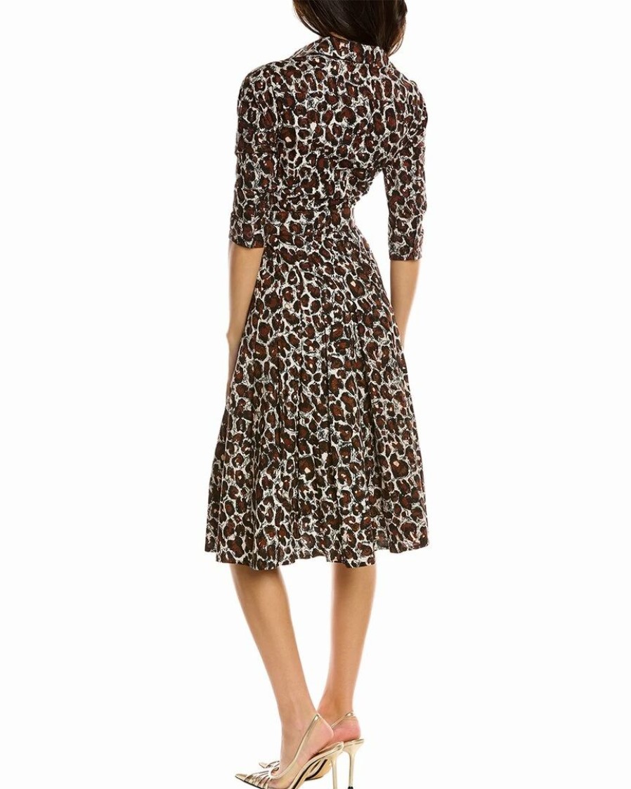 Online * Best Reviews Of Samantha Sung Patricia Wool & Silk-Blend Shirtdress Women Dresses