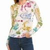 Hot * Best Pirce Samantha Sung Charlotte Silk & Cashmere-Blend Sweater Women Sweaters & Knits