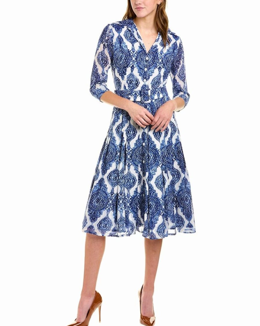 New * Best Deal Samantha Sung Patricia Shirtdress Women Dresses