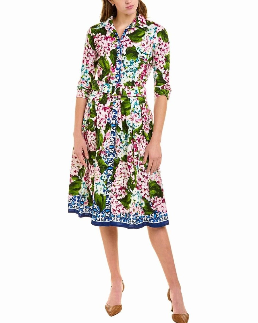 Online * Deals Samantha Sung Audrey 1 Shirtdress Women Dresses