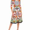 Hot * Best Deal Samantha Sung Audrey 3 Shirtdress Women Dresses White Multi