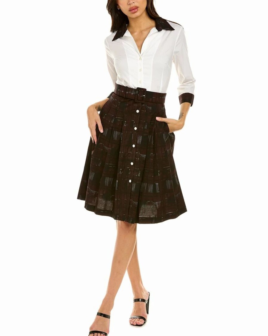 Online * Budget Samantha Sung Avery Shirtdress Women Dresses