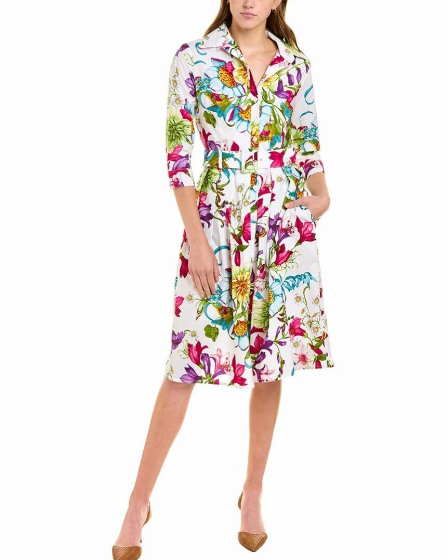 Best * Deals Samantha Sung Audrey 1 Shirtdress Women Dresses