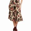 Best * Wholesale Samantha Sung Florance Wool & Silk-Blend A-Line Skirt Women Skirts