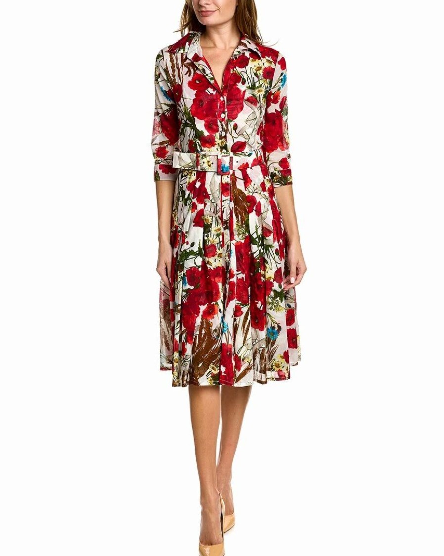 Wholesale * Top 10 Samantha Sung Patricia Shirtdress Women Dresses