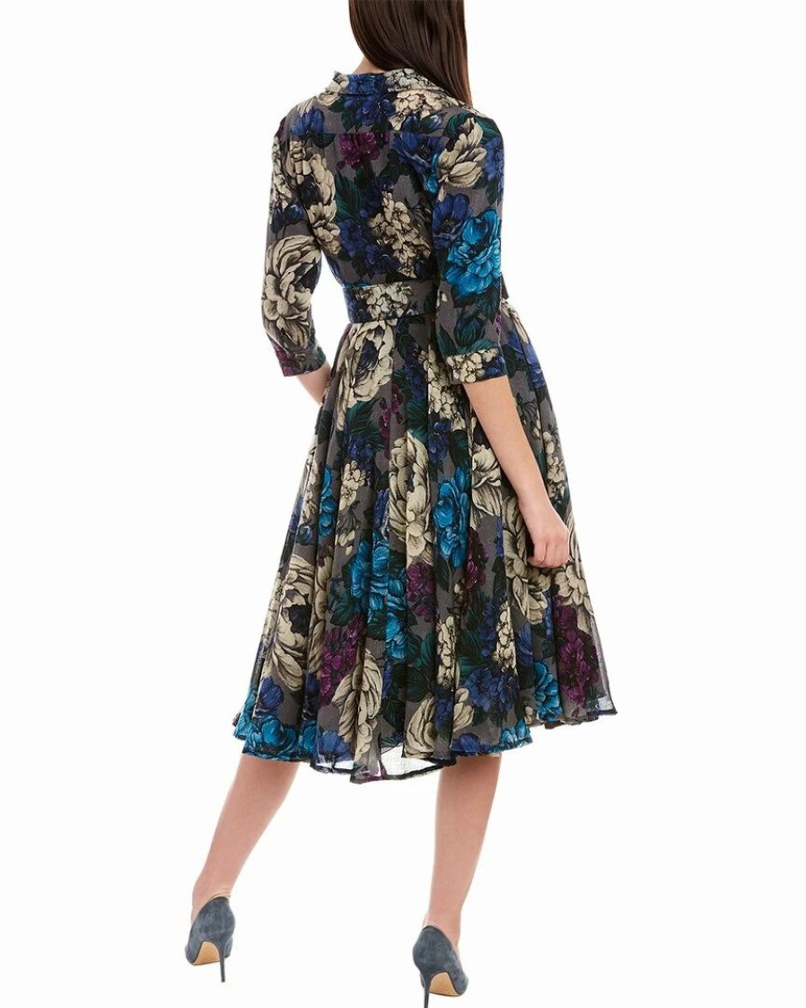 Clearance * Budget Samantha Sung Aster Midi Dress Women Dresses