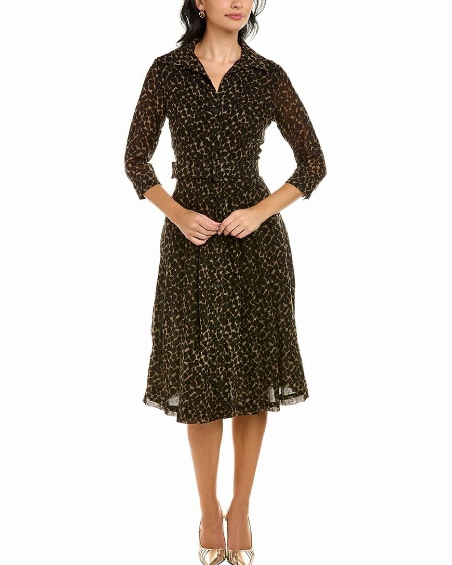 Wholesale * Flash Sale Samantha Sung Audrey 3 Wool Shirtdress Women Dresses