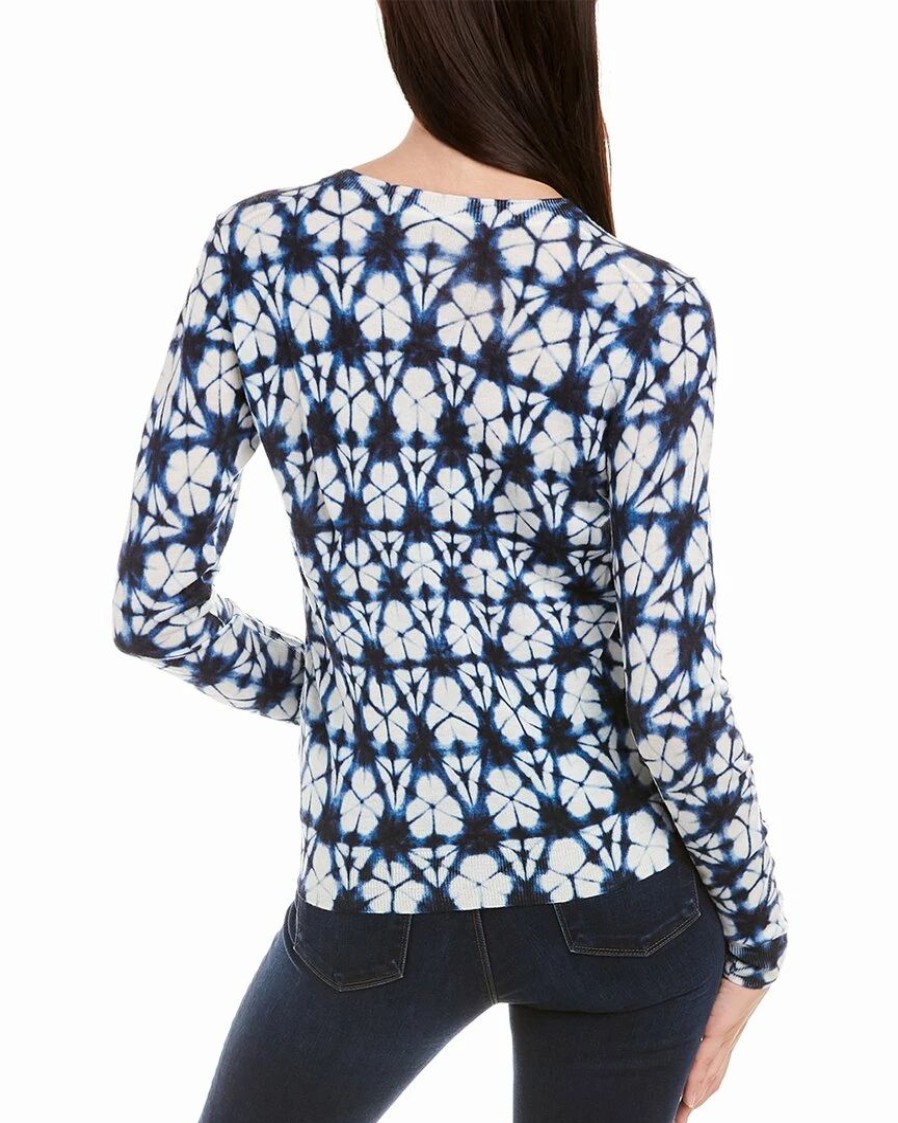 New * Brand New Samantha Sung Charlotte Silk & Cashmere-Blend Pullover Women Sweaters & Knits