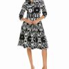 Wholesale * Best Pirce Samantha Sung Audrey 2 3/4-Sleeve Shirtdress Women Dresses