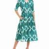 New * Top 10 Samantha Sung Avery Linen Shirtdress Women Dresses