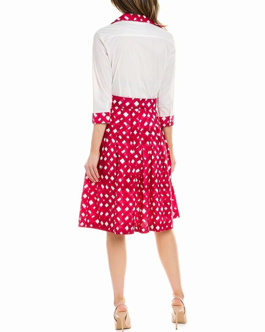 Online * Discount Samantha Sung Avery Shirtdress Women Dresses